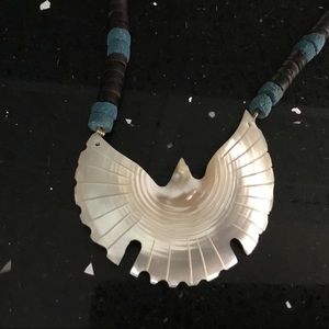 Carved Bird Necklace